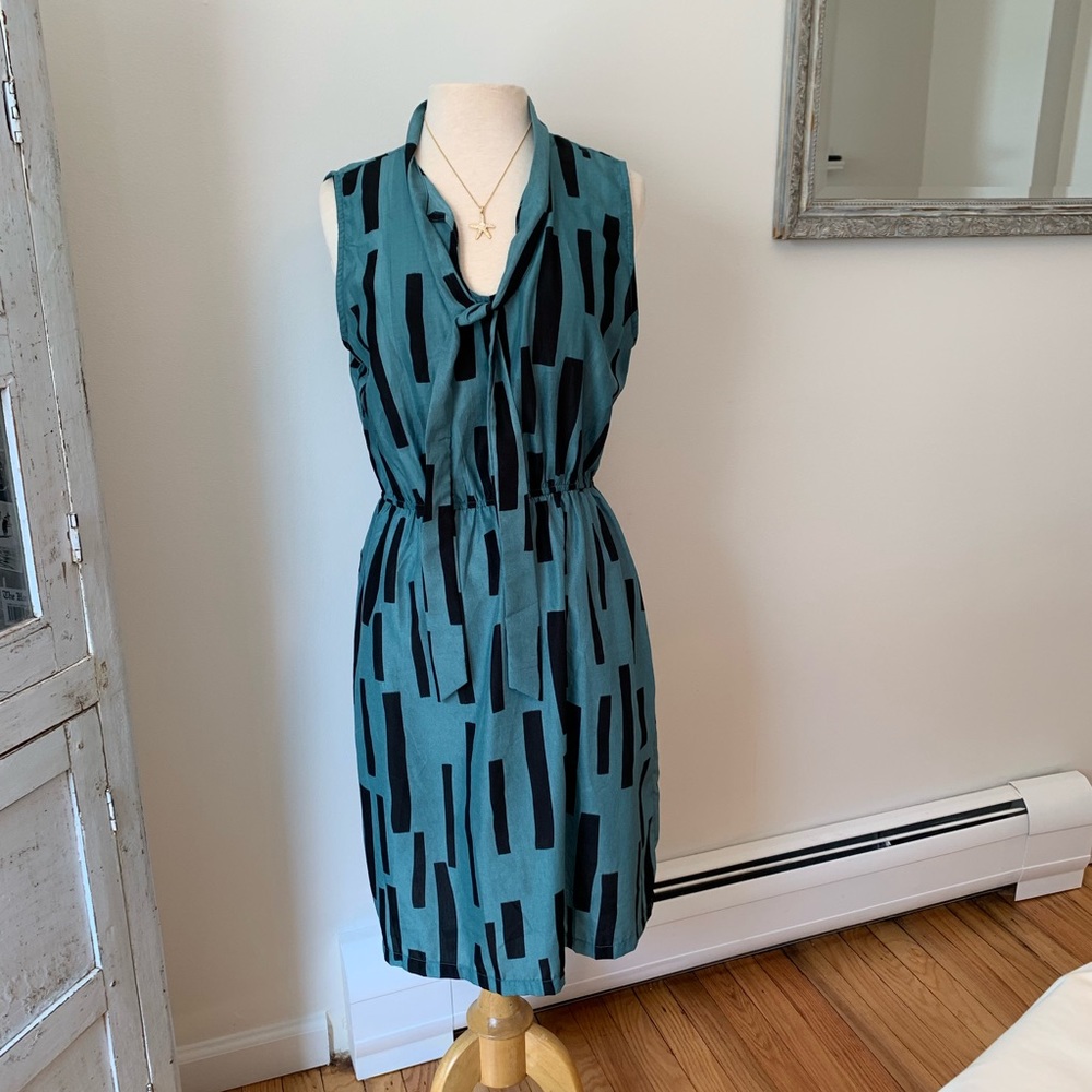 TEAL John & Anna midi dress
